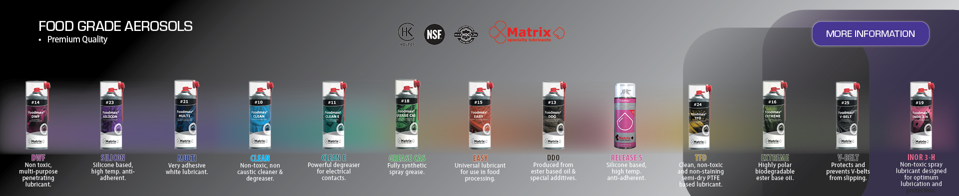 Carousel FG Sprays